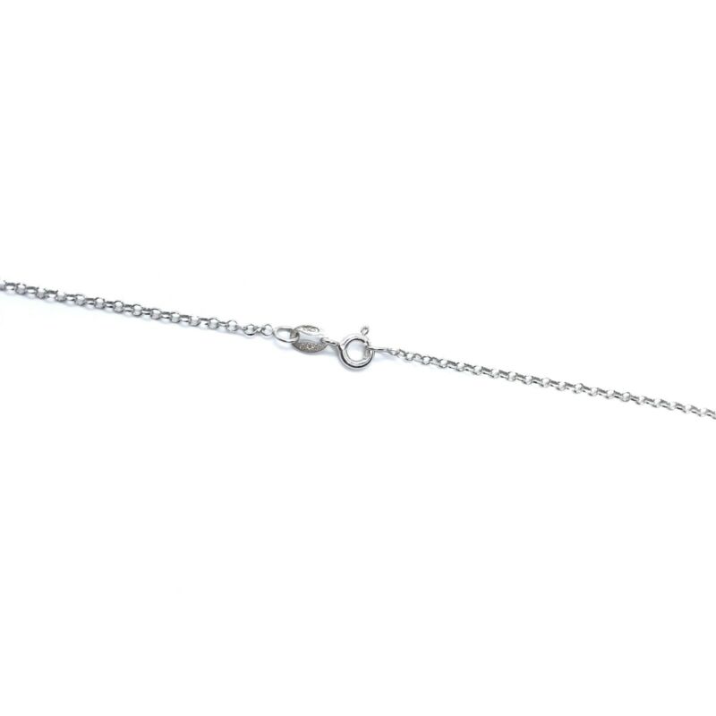 925 Sterling Silver Solid Custom Name Necklace Ã¢â‚¬â„¢LAURENÃ¢â‚¬â„¢ 45cm Cable Chain - Lyncris Jewellers