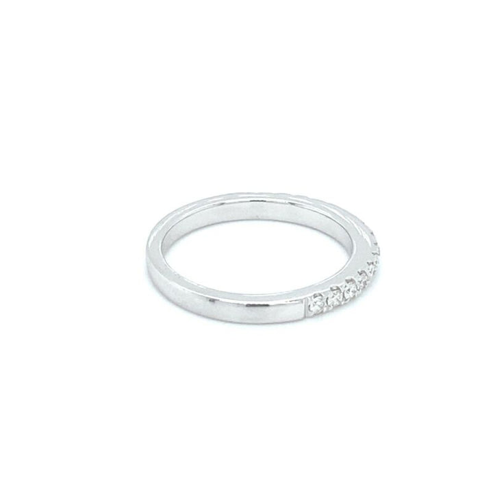 'REAGAN' 18ct White Gold Half Eternity Diamond Ring
