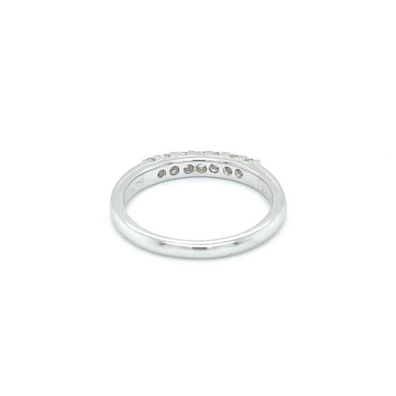 'GIANNA' 18ct White Gold Half Eternity Diamond Ring