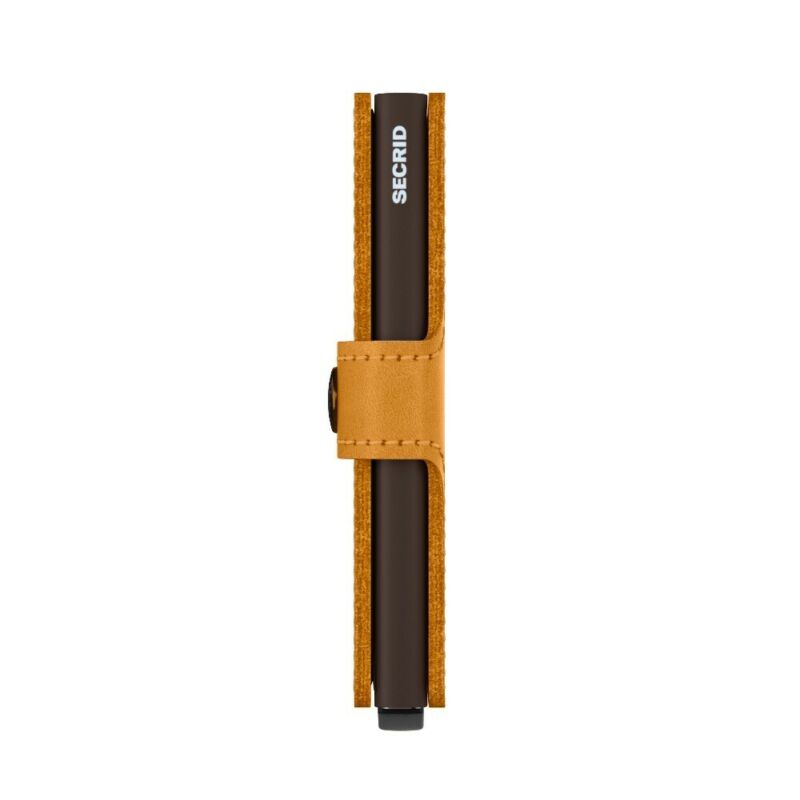 SECRID Miniwallet Vintage Ochre Leather RFID SC7377 - Lyncris Jewellers