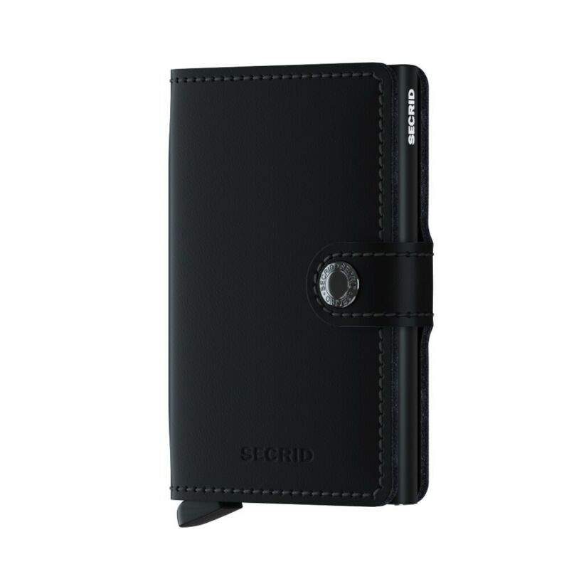 SECRID Miniwallet Matte Black Leather SC6325 - Lyncris Jewellers