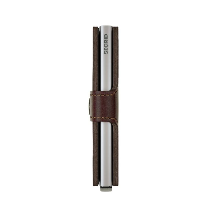 SECRID Miniwallet Dark Brown Leather SC1023 - Lyncris Jewellers