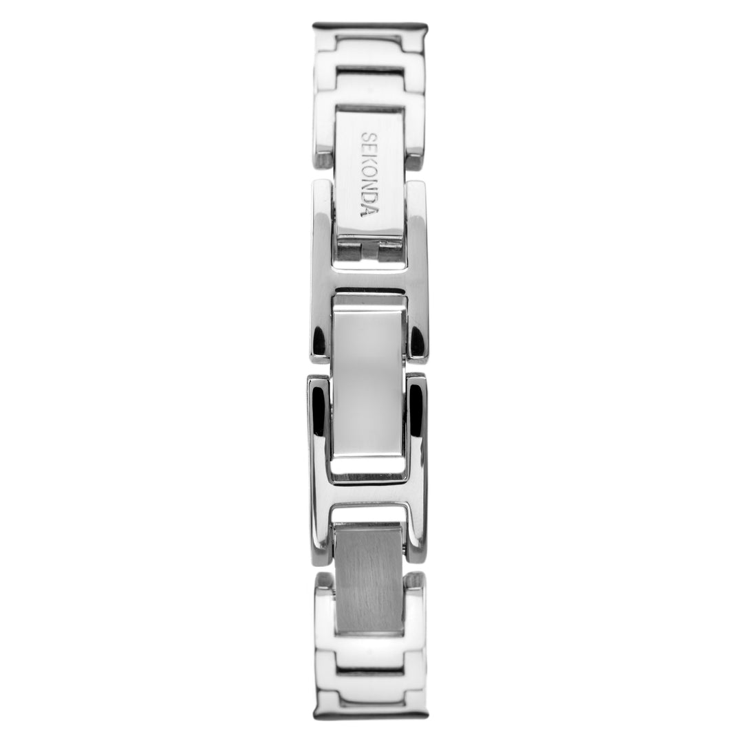 Seksy Rocks Silver Crystal Bracelet Women's Watch SY40039