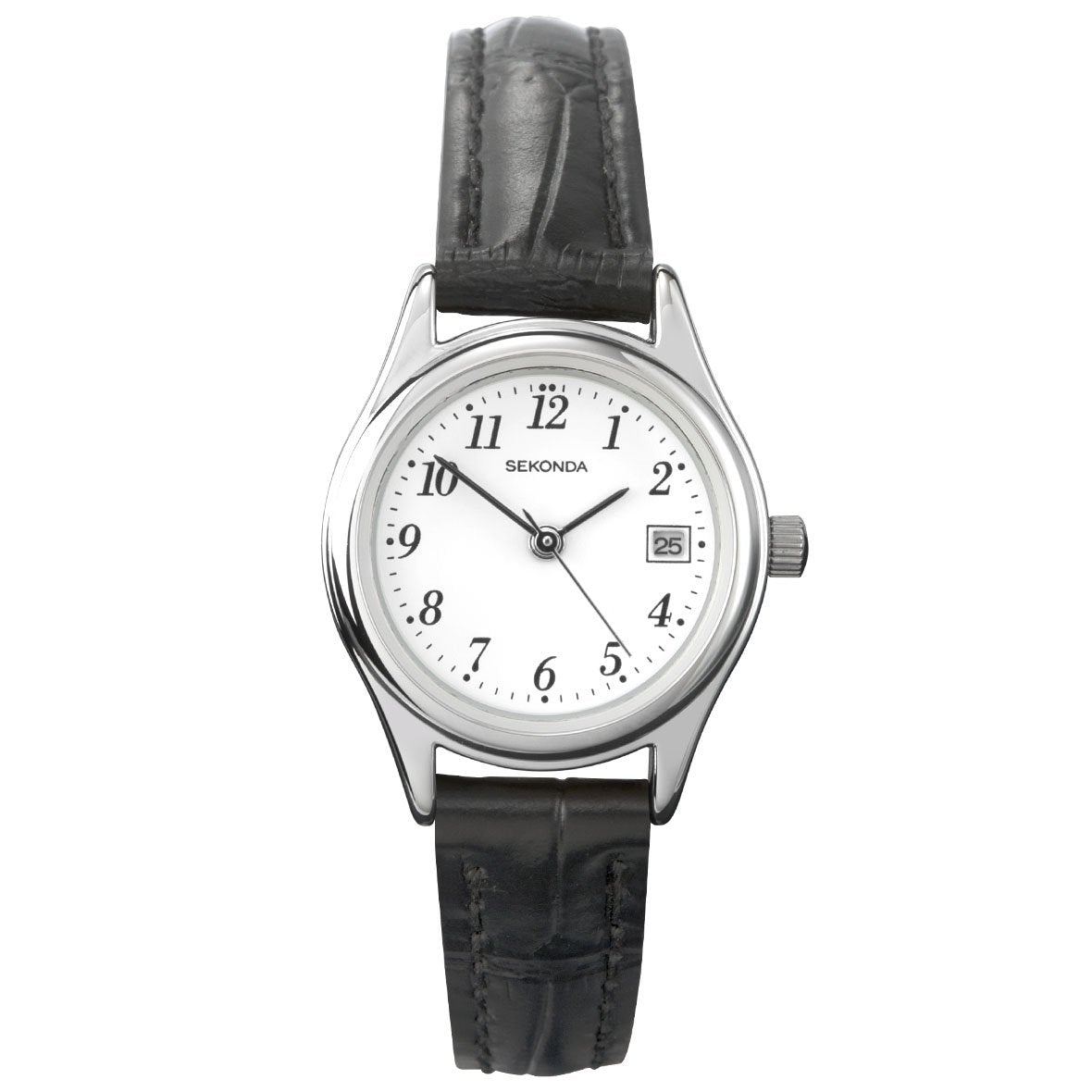 Sekonda WomenÃƒÂ¢Ã¢â€šÂ¬Ã¢â€žÂ¢s Classic Leather Strap Watch