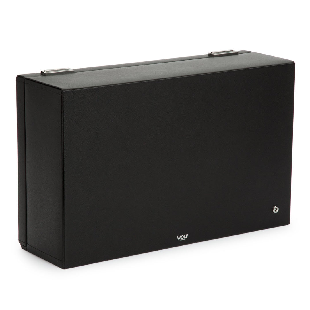 Wolf Viceroy 8 Piece Winder Black (V) | The Jewellery Boutique Australia