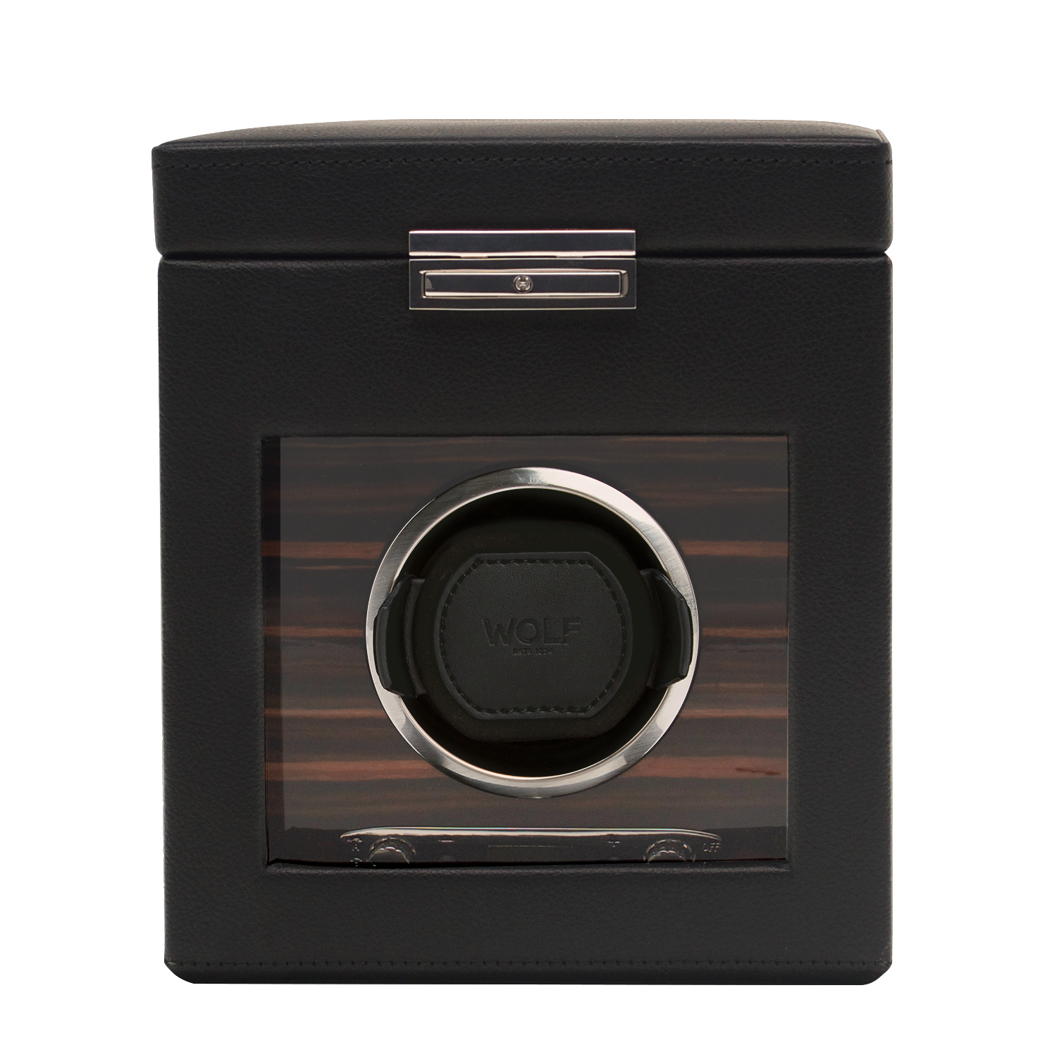 Wolf Roadster Single Winder W Storage Blk (V) | The Jewellery Boutique Australia