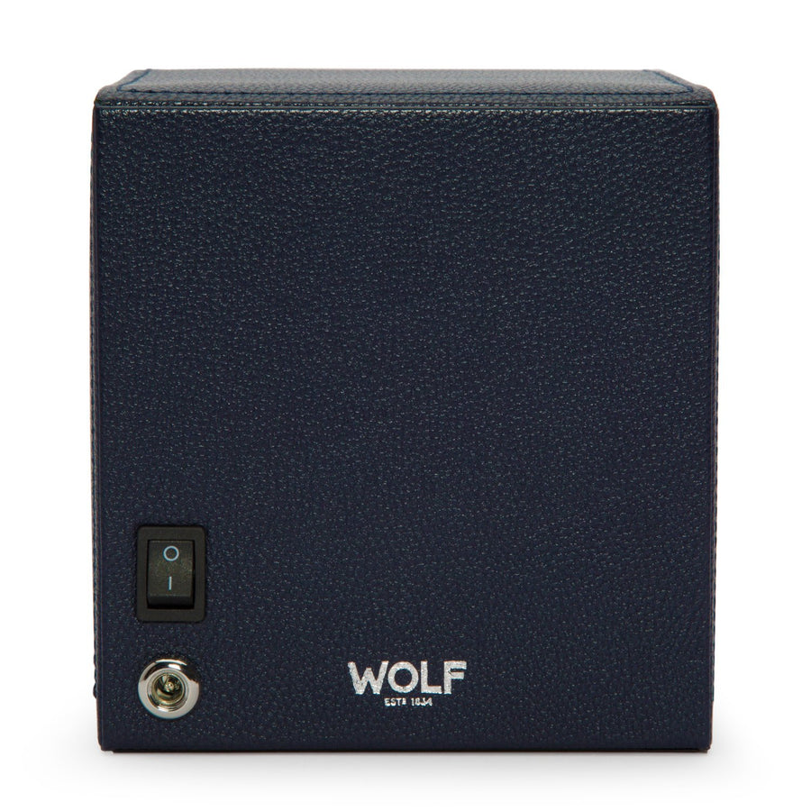 Wolf Cub Winder With Cover Navy (V) | The Jewellery Boutique Australia