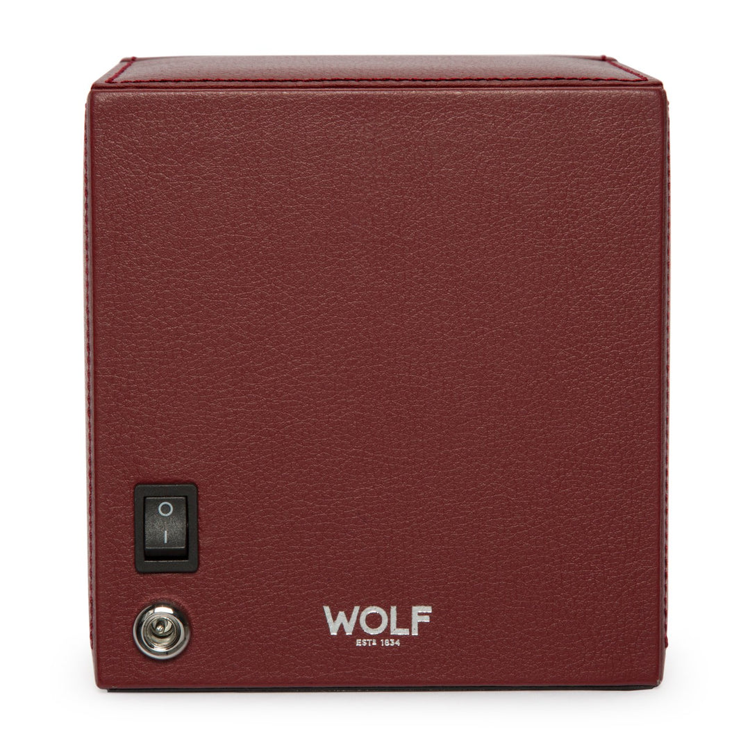 Wolf Cub Winder With Cover Bordeaux (V) | The Jewellery Boutique Australia