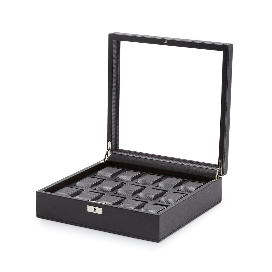Wolf Viceroy 15 Pc Watch Box  Black (V) | The Jewellery Boutique Australia