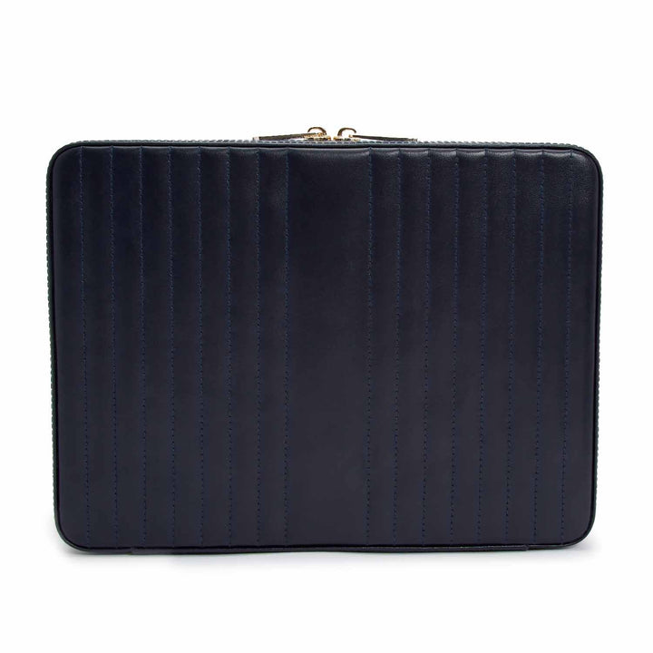 Wolf Maria Large Zip Case Navy | The Jewellery Boutique Australia