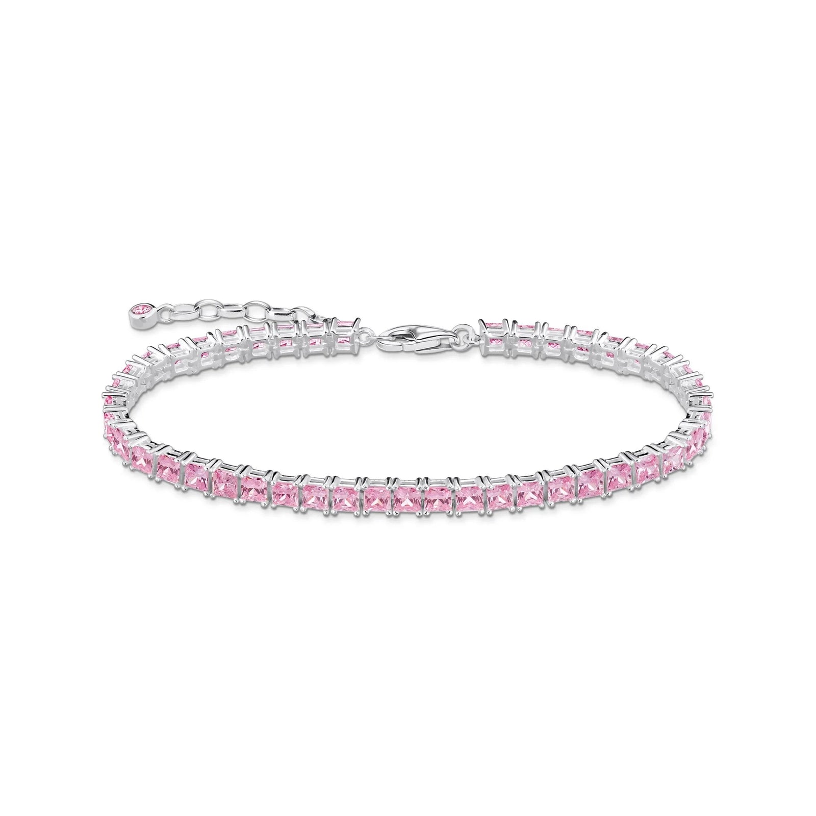 THOMAS SABO Heritage Pink Tennis Bracelet - B & S Lyncris Jewellers