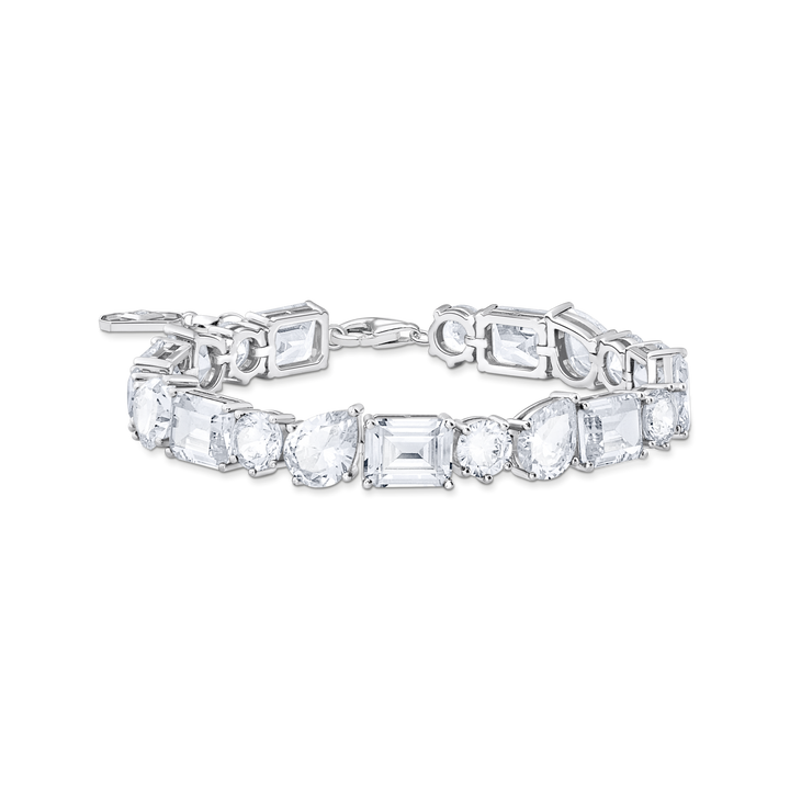 THOMAS SABO Heritage Glam Tennis Bracelet with White Zirconia Stones