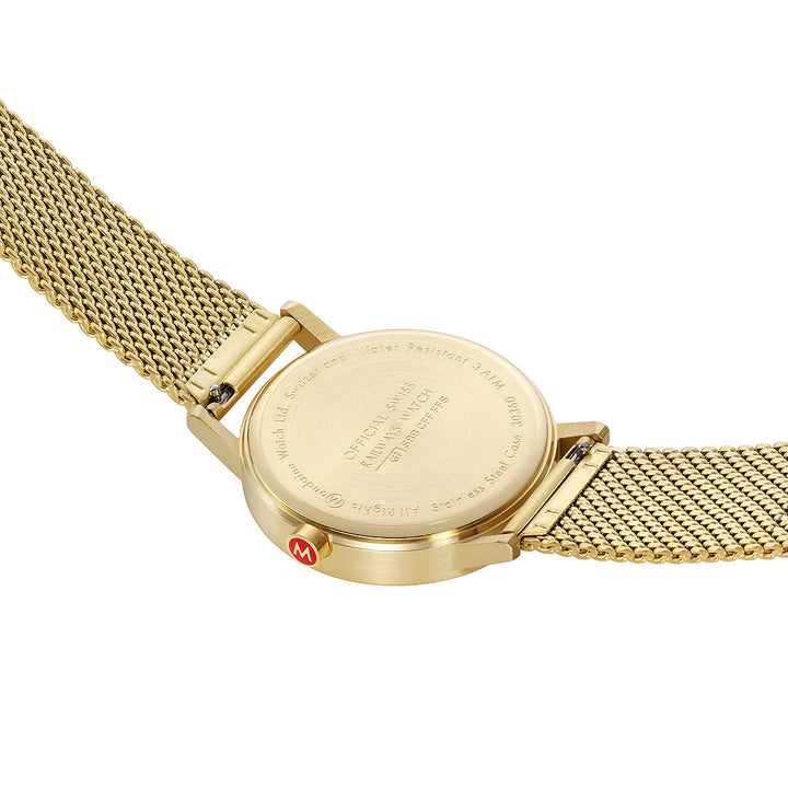 Mondaine Official Swiss Railways Classic Good Grey Mesh 40mm Watch