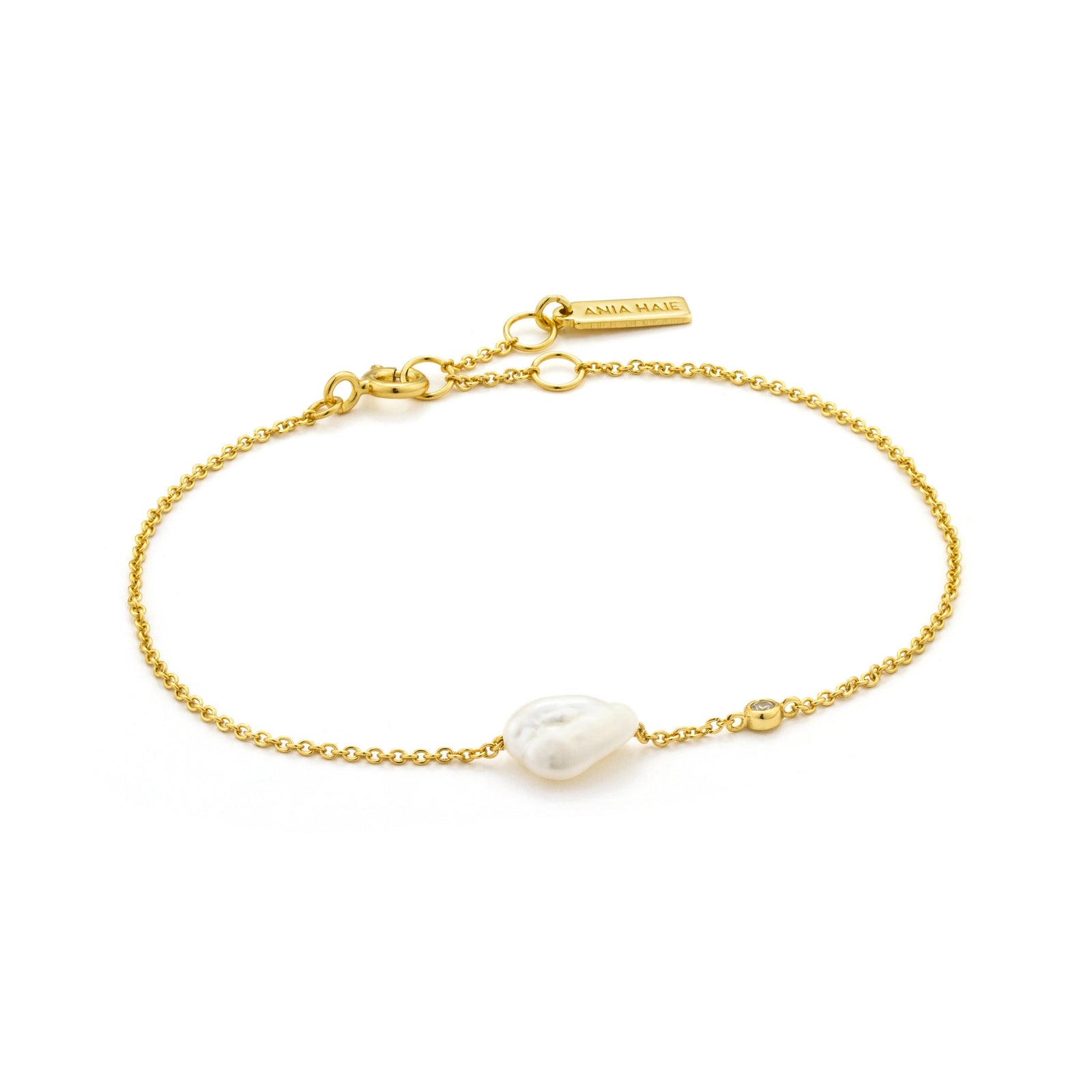 Ania Haie Pearl Bracelet Gold - B & S Lyncris Jewellers