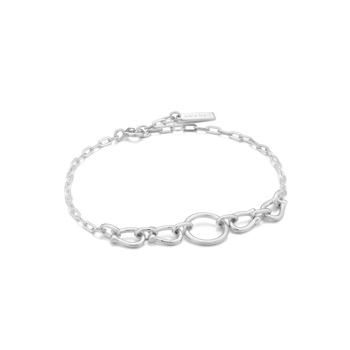 Ania Haie Horseshoe Link Bracelet  - Silver