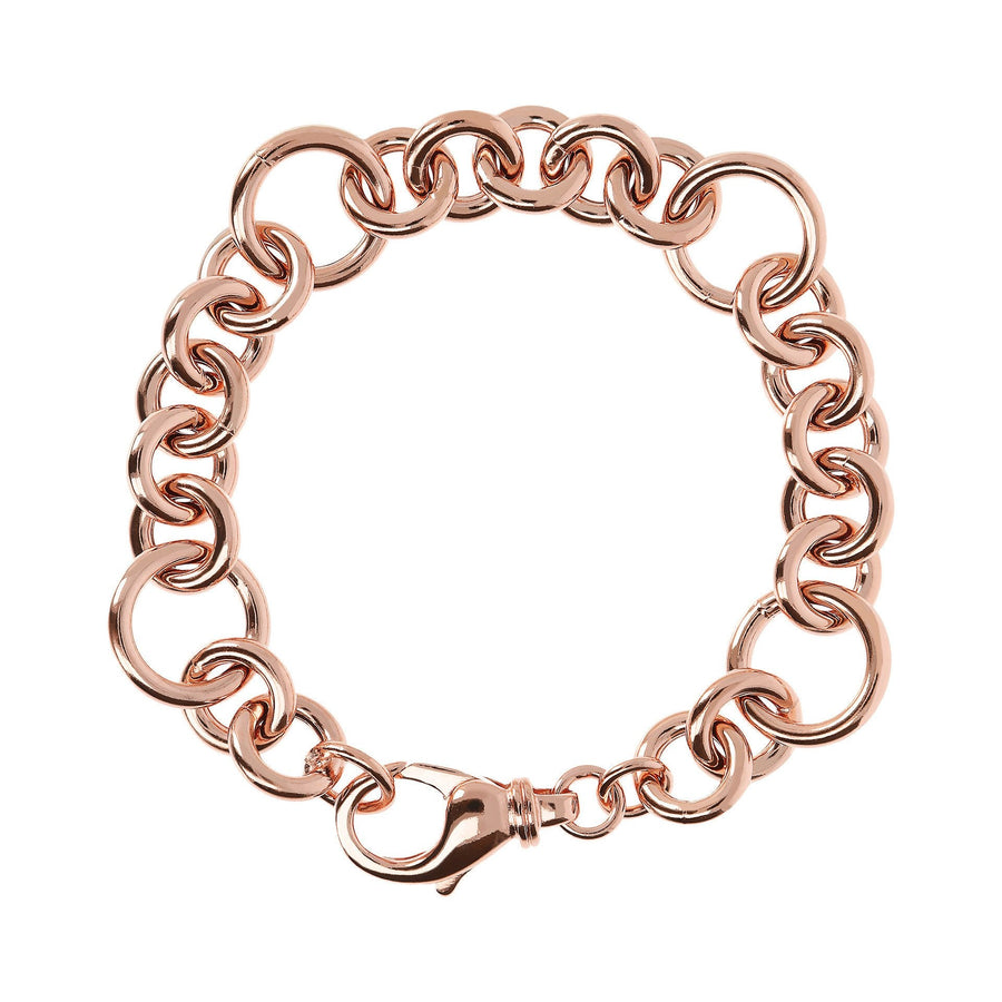 Bronzallure Bracelet with RolÃ² Chain and Rings