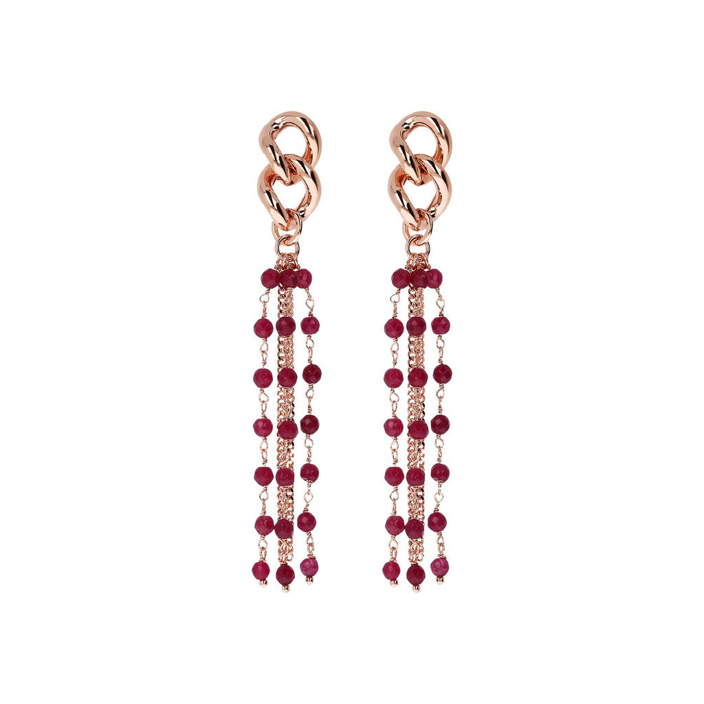 Bronzallure Dangling Earrings Long Multiline