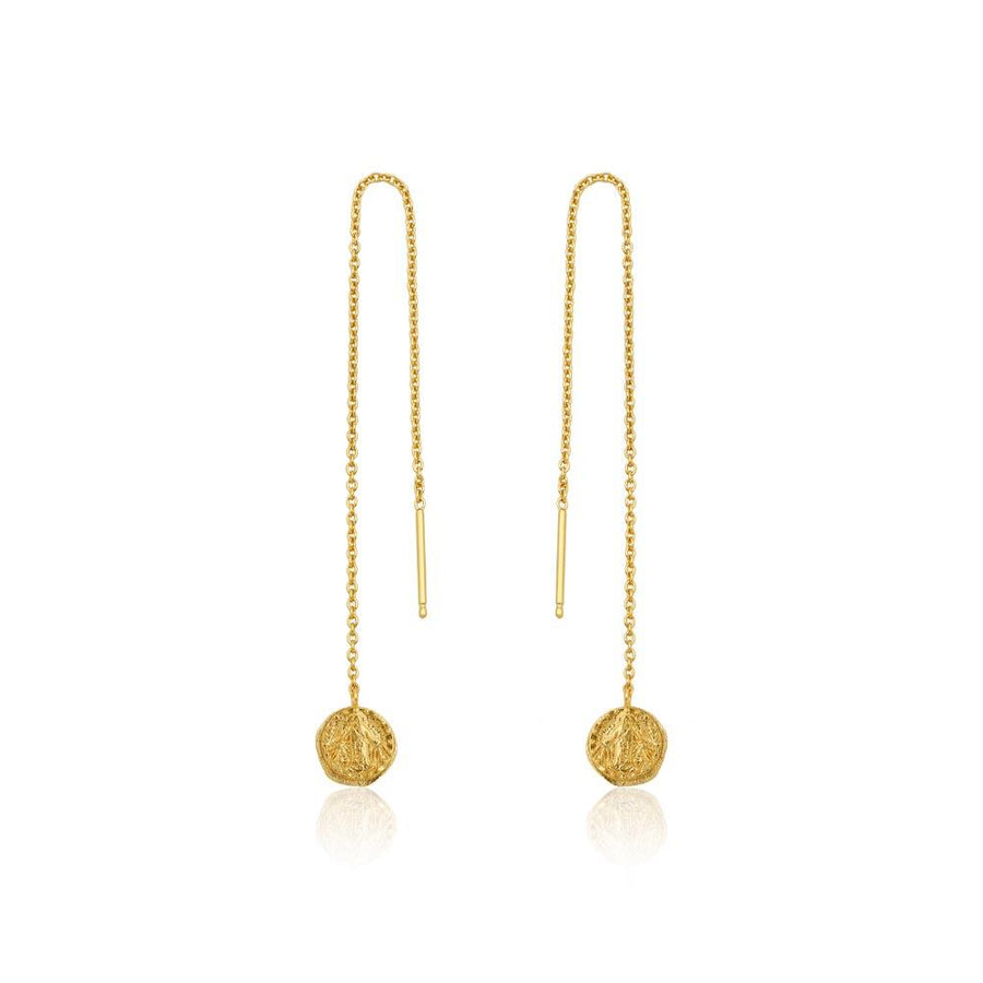 Ania Haie Deus Threader Earrings - Gold
