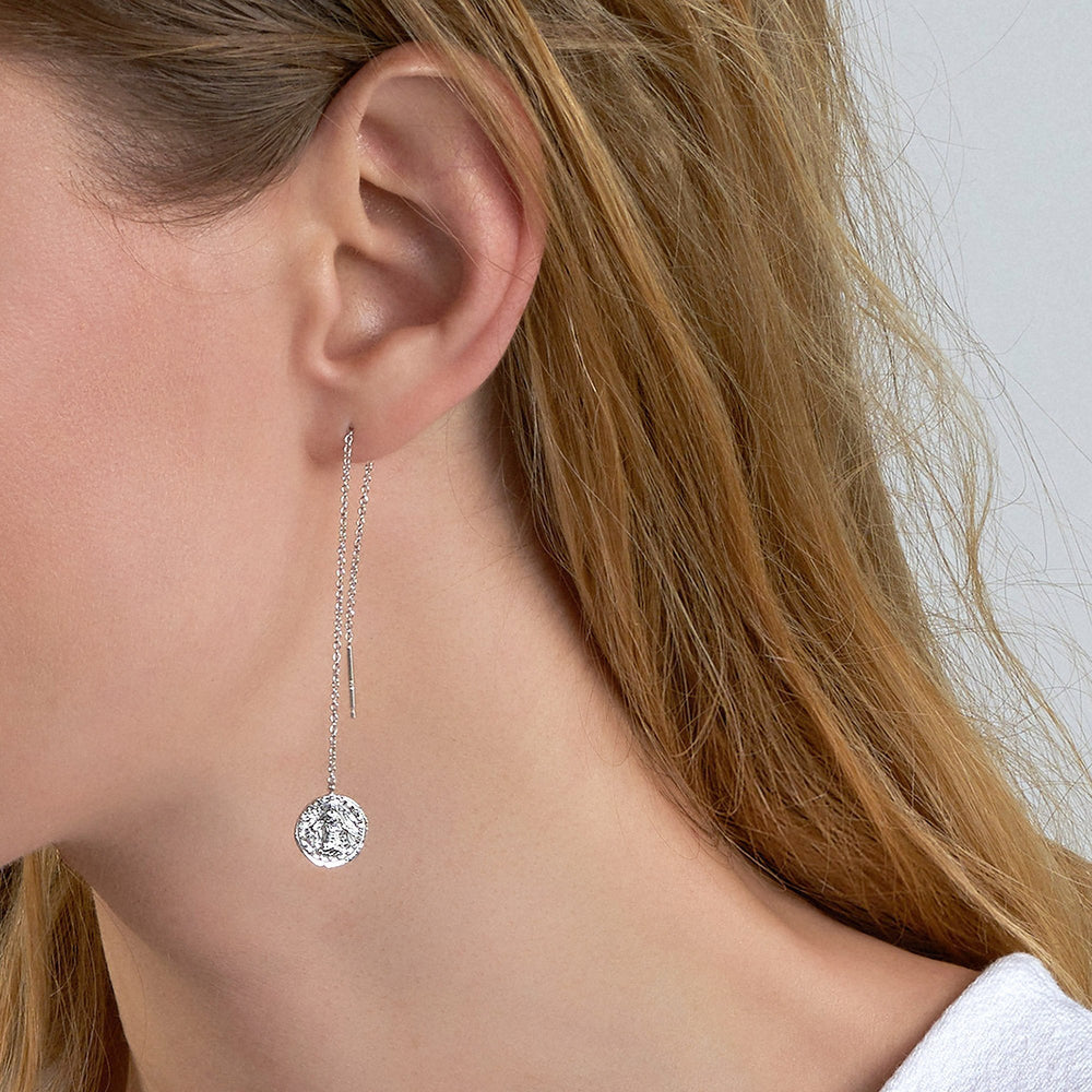 Deus Threader Earrings - Ania Haie Jewellery