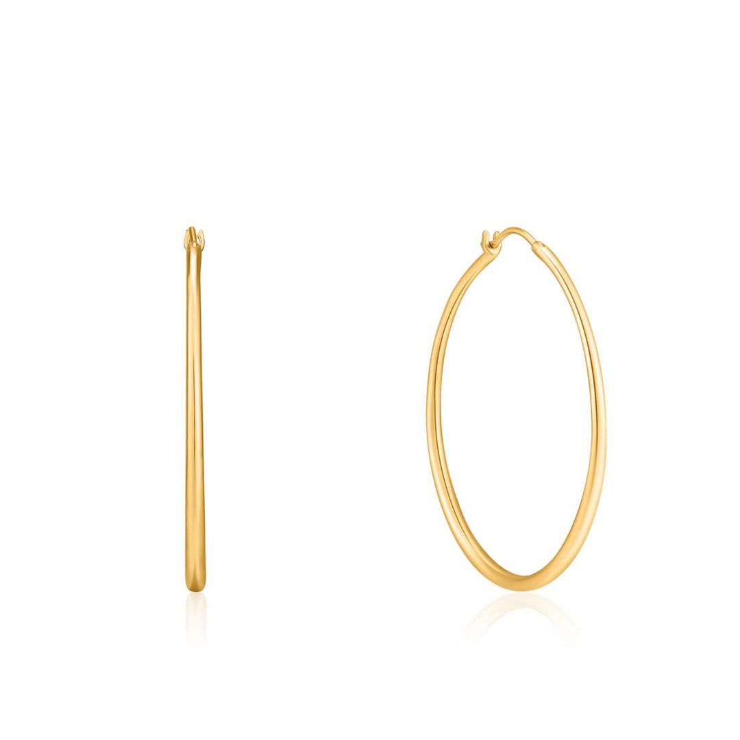 Ania Haie Luxe Hoop Earrings - Gold