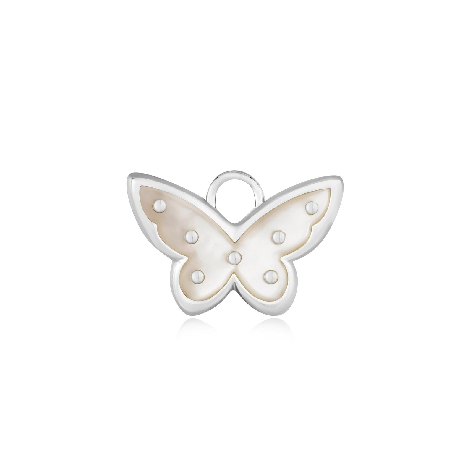 Ania Haie Silver Mother Of Pearl Butterfly Earring Charm - B & S Lyncris Jewellers