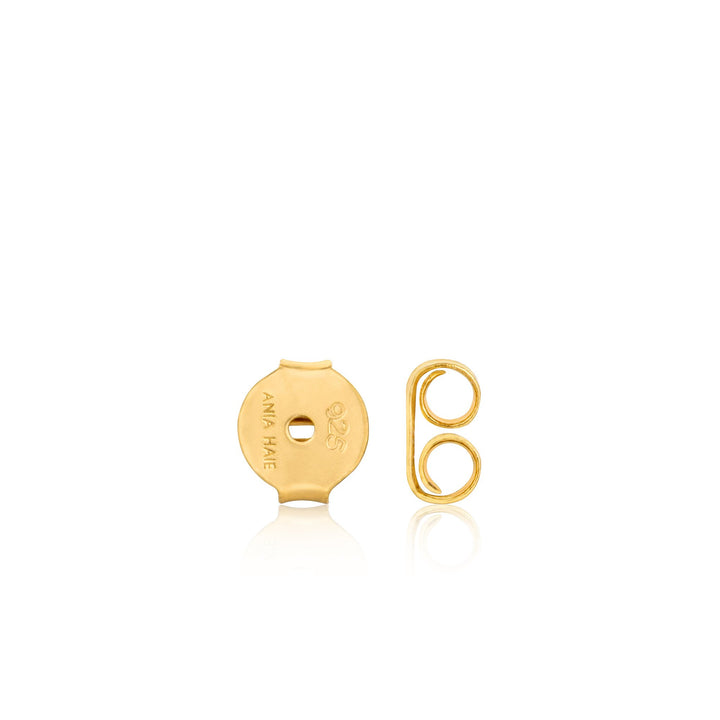 Ania Haie Gold Tidal Abalone Stud Earrings | The Jewellery Boutique