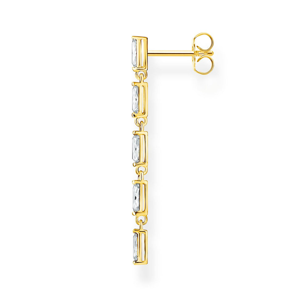 Thomas Sabo Single Earring Stones Gold | The Jewellery Boutique