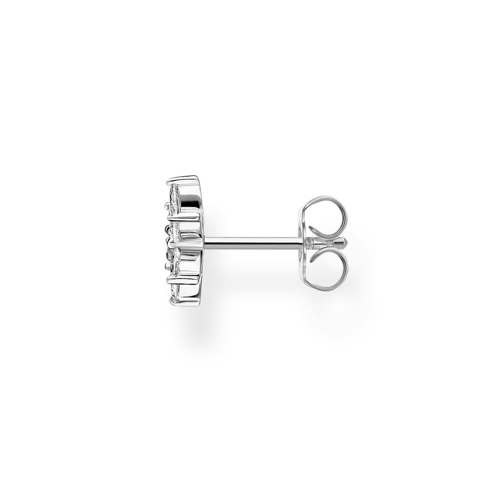 Thomas Sabo Single Ear Stud Flower Silver | The Jewellery Boutique