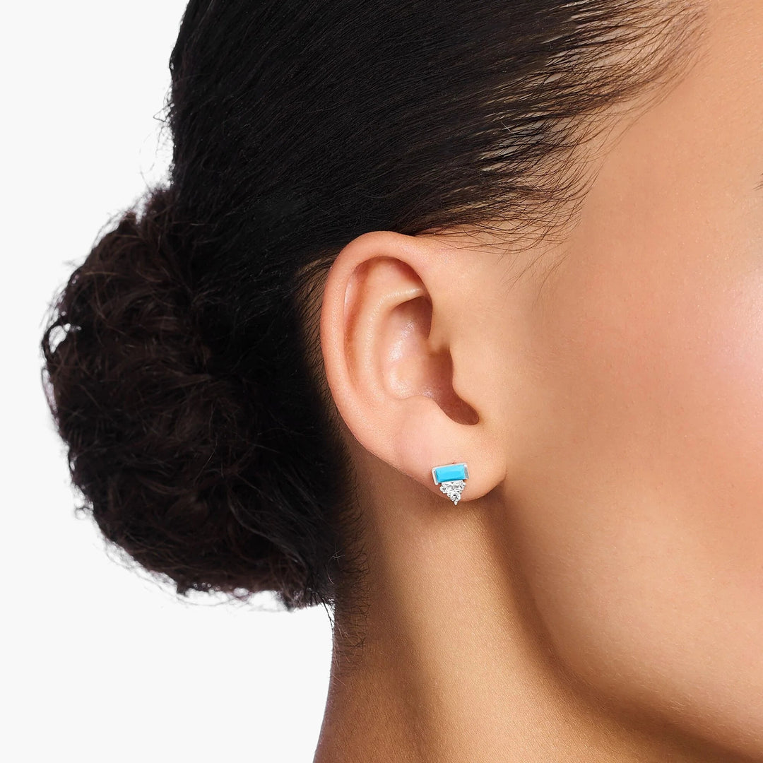 THOMAS SABO Mystic Turquoise Stud Earrings