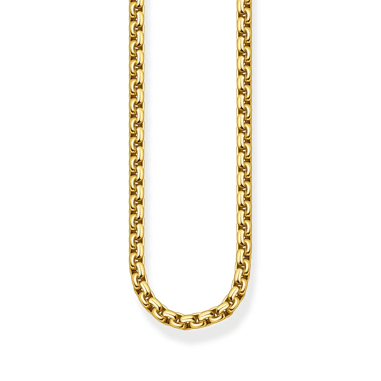 THOMAS SABO Venezia Chain Gold Rebel Necklace - B & S Lyncris Jewellers