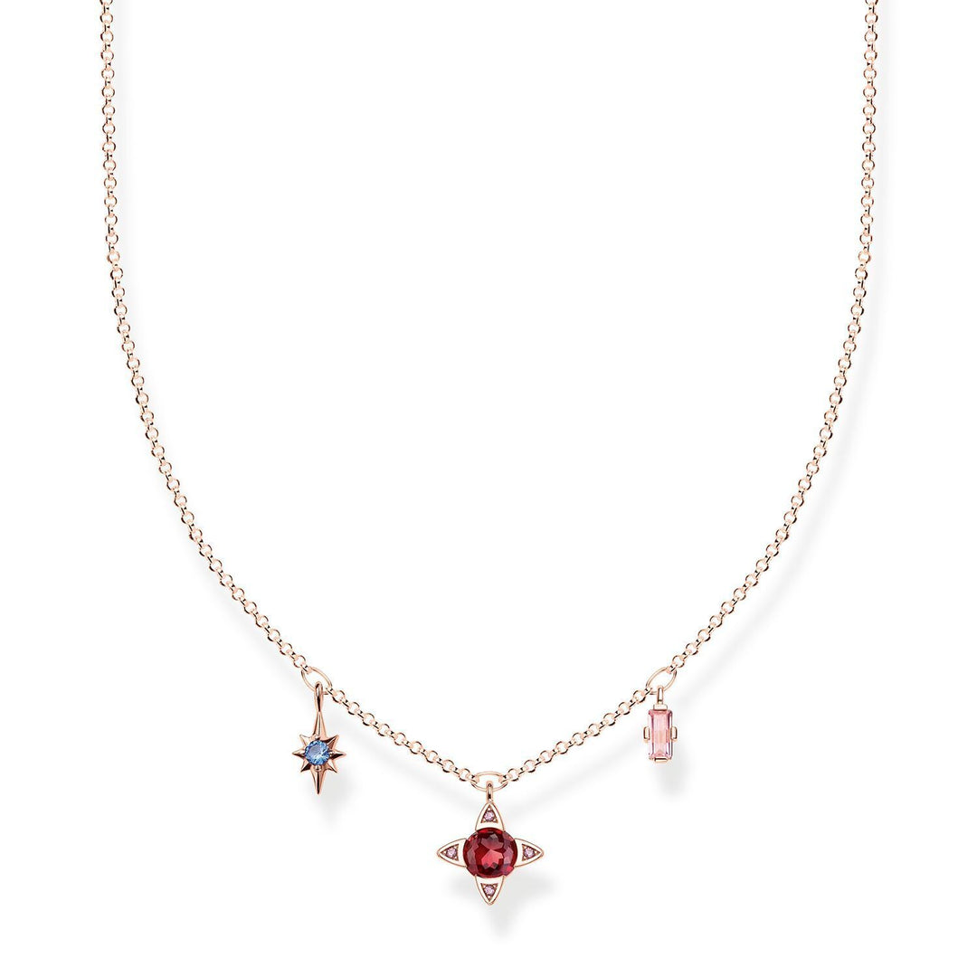Thomas Sabo Necklace Lucky Symbols, Rose-coloured