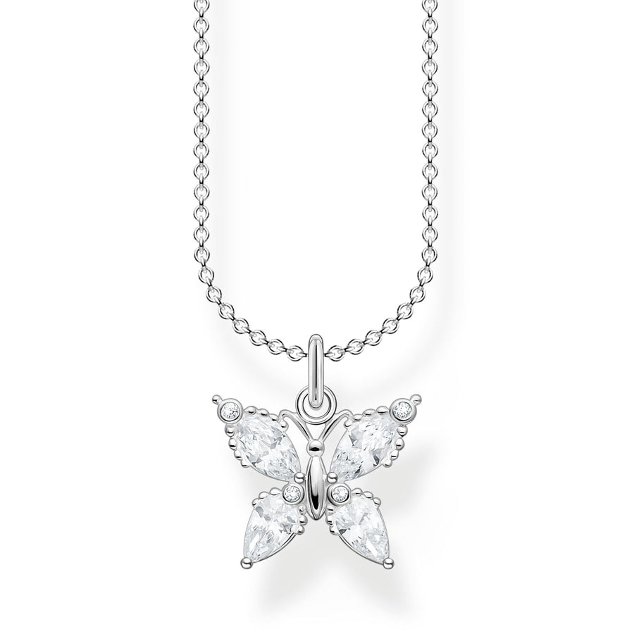 Thomas Sabo Necklace Butterfly Silver | The Jewellery Boutique