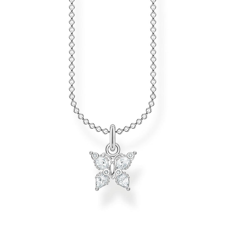 Thomas Sabo Necklace Butterfly Silver | The Jewellery Boutique