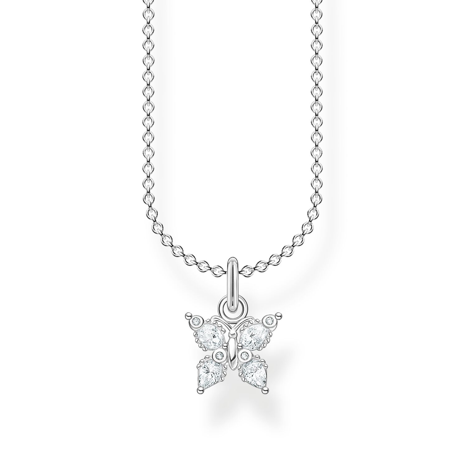 Thomas Sabo Necklace Butterfly Silver | The Jewellery Boutique