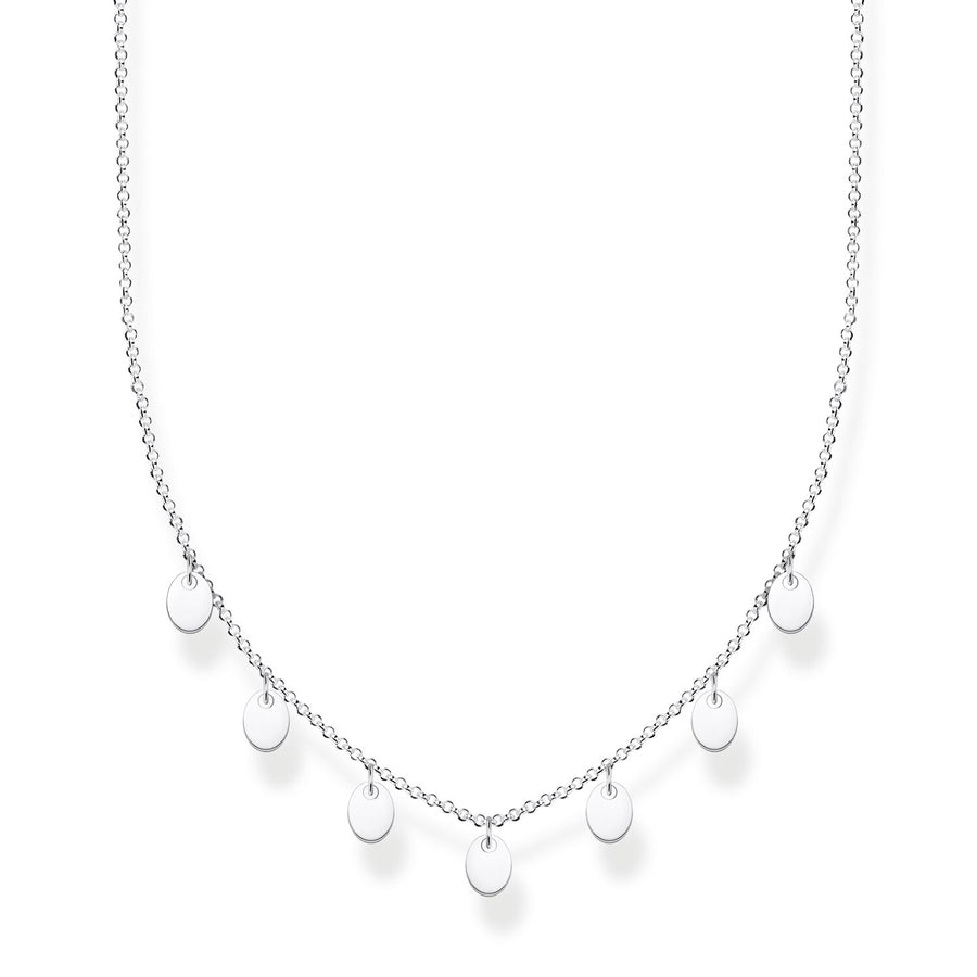 Thomas Sabo Necklace With Discs Silver | The Jewellery Boutique