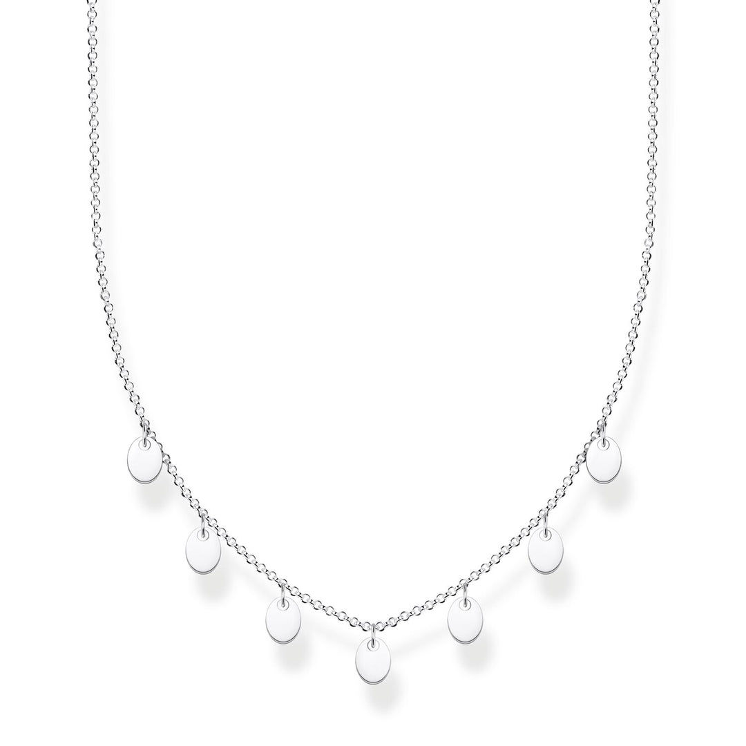Thomas Sabo Necklace With Discs Silver | The Jewellery Boutique