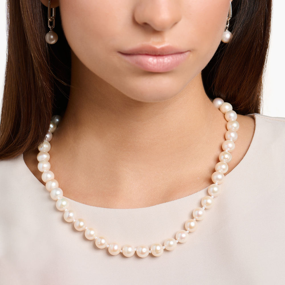 Thomas Sabo Necklace pearls silver