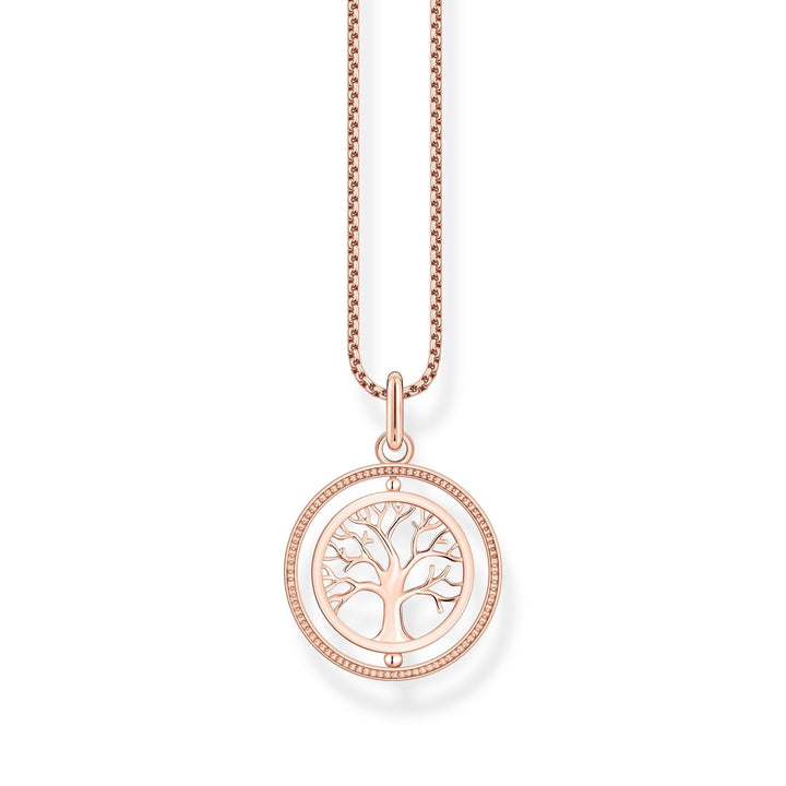 Thomas Sabo Necklace Tree of love rose gold