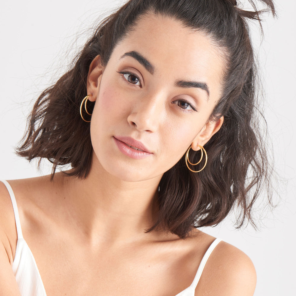 Crescent Hoop Earrings - Ania Haie Jewellery