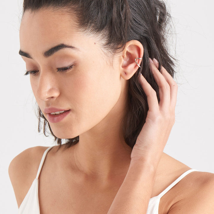 Double Ear Cuff - Ania Haie Jewellery