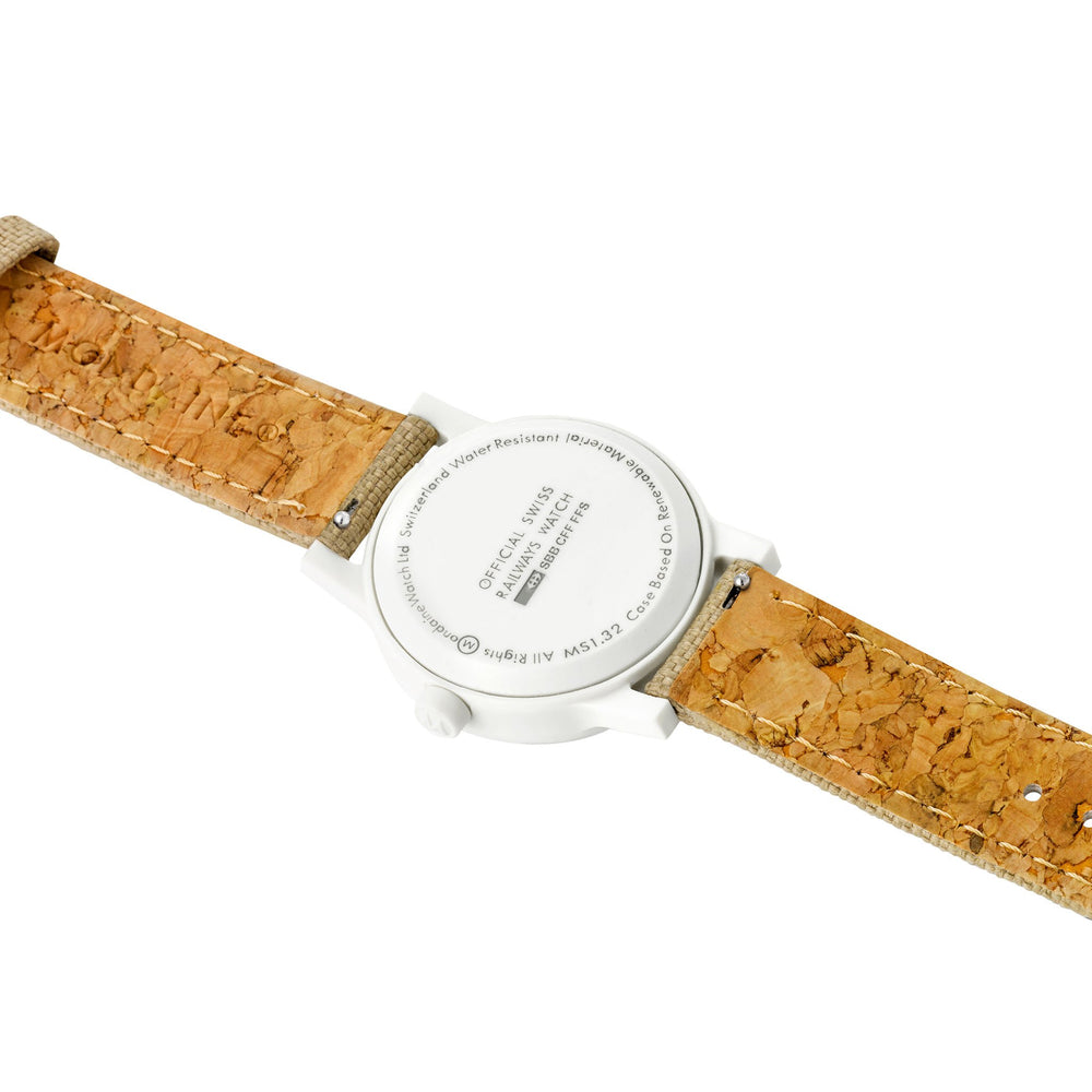 Mondaine Official Essence 32mm Sustainable watch back