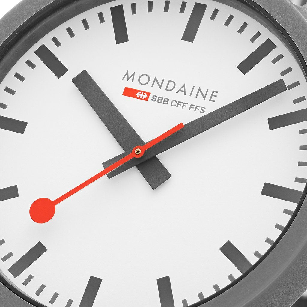 Mondaine Swiss Railways essence Grey Watch - MS1.41110.LU