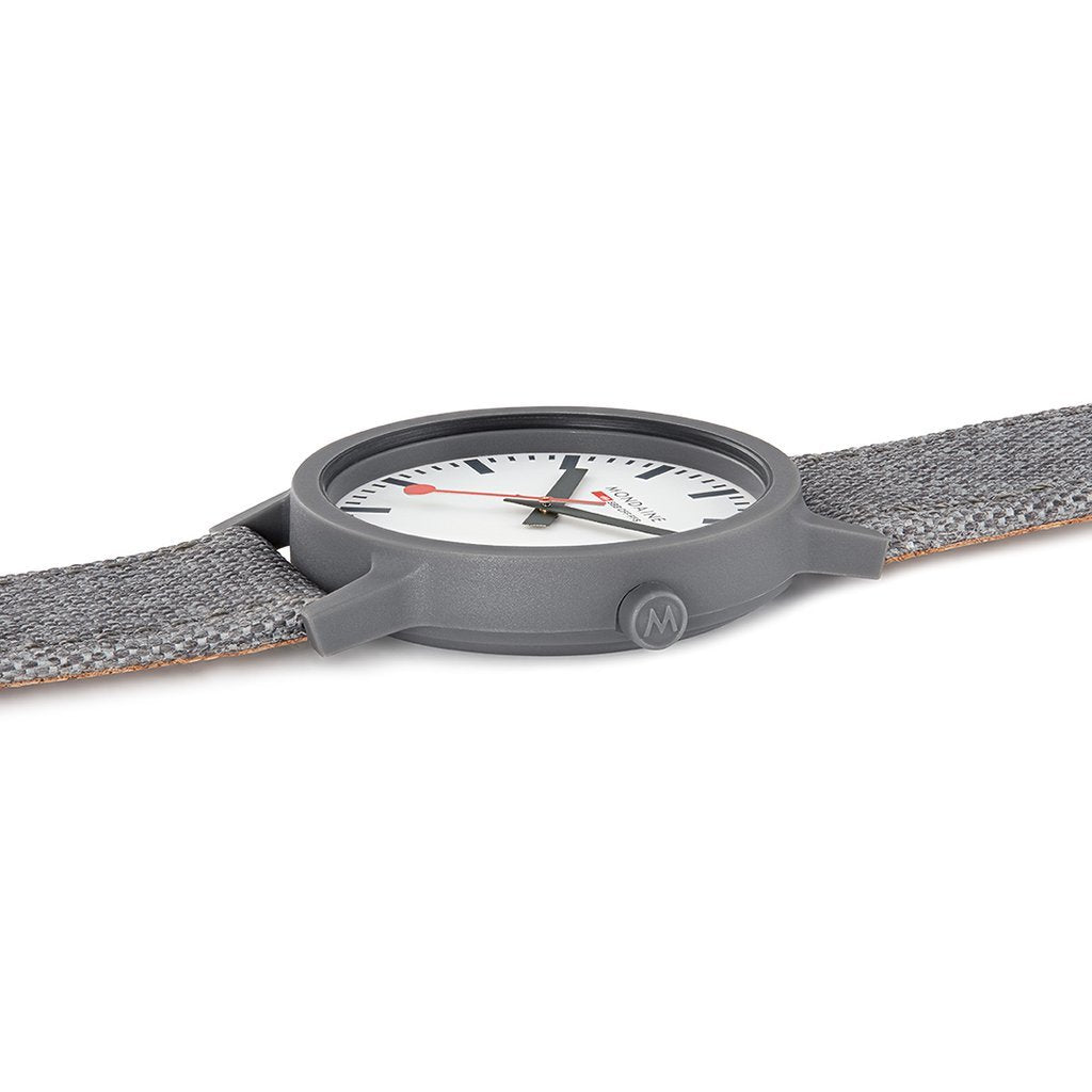 Mondaine Swiss Railways essence Grey Watch - MS1.41110.LU