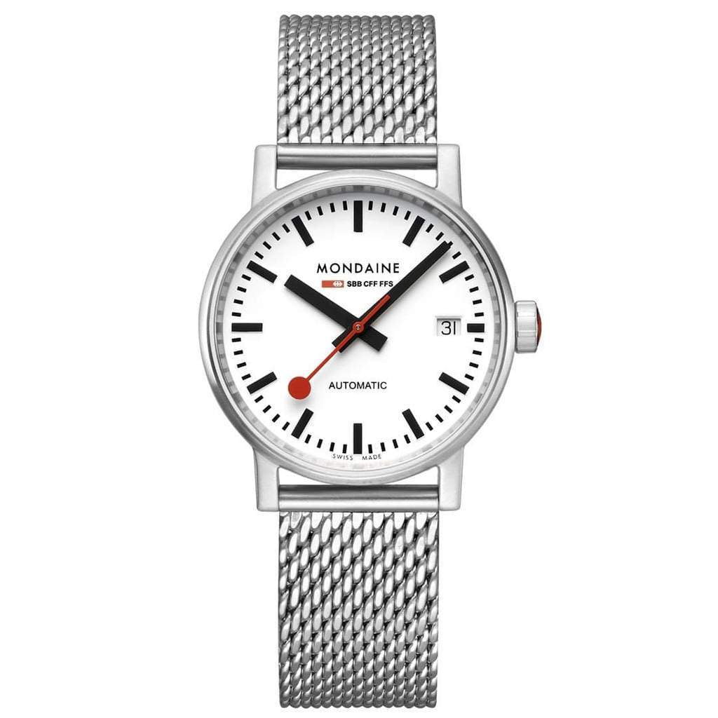 Silver Mondaine Watches