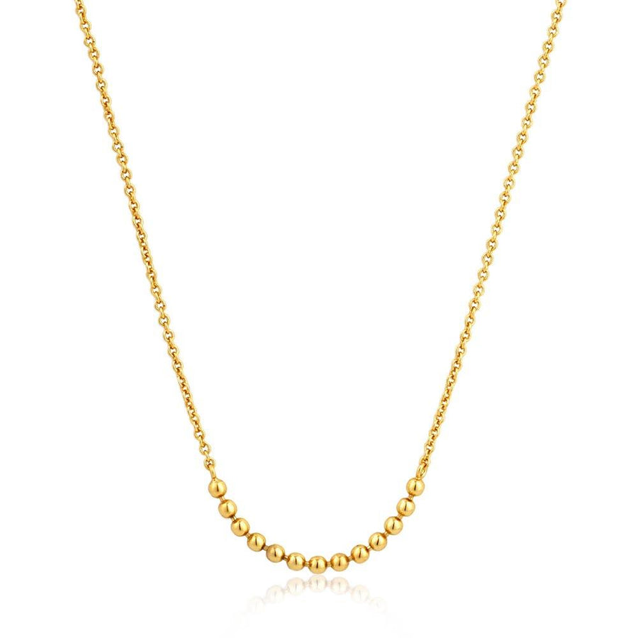 Ania Haie Modern Multiple Balls Necklace - Gold