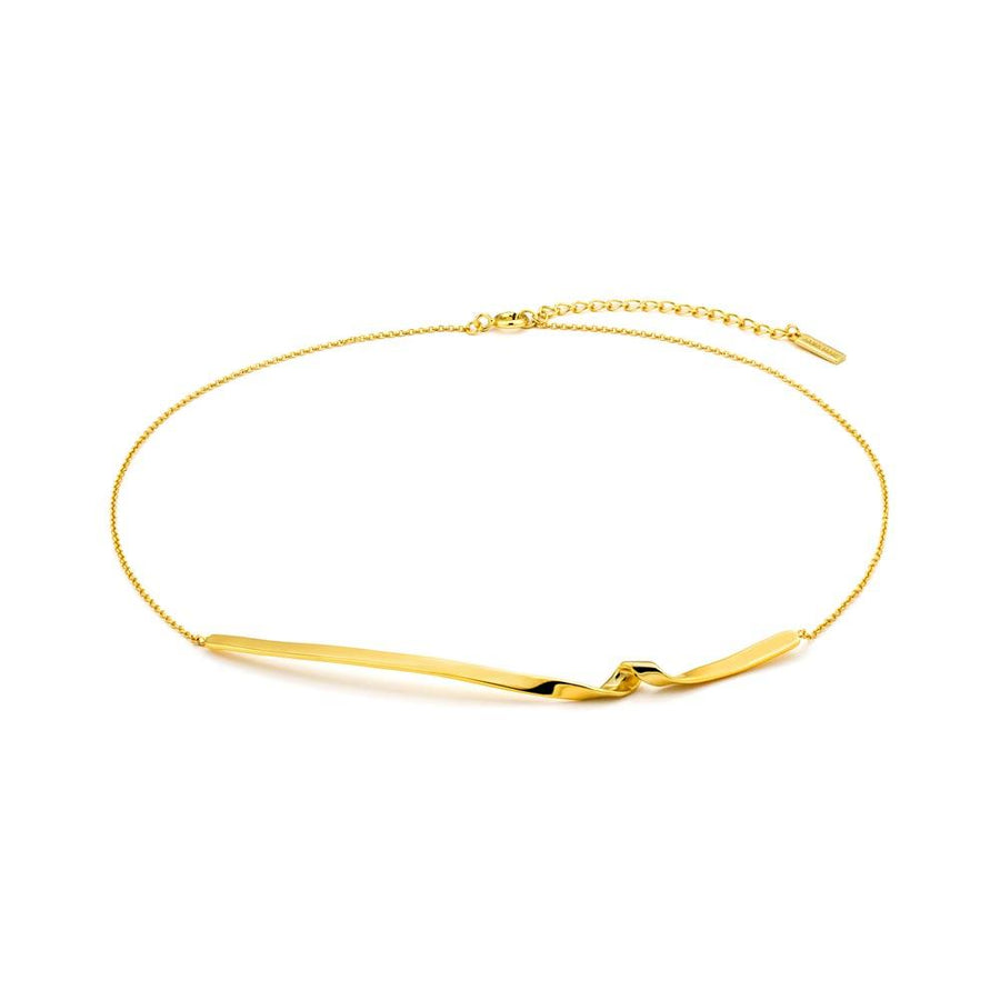 Ania Haie Twist  Necklace - Gold