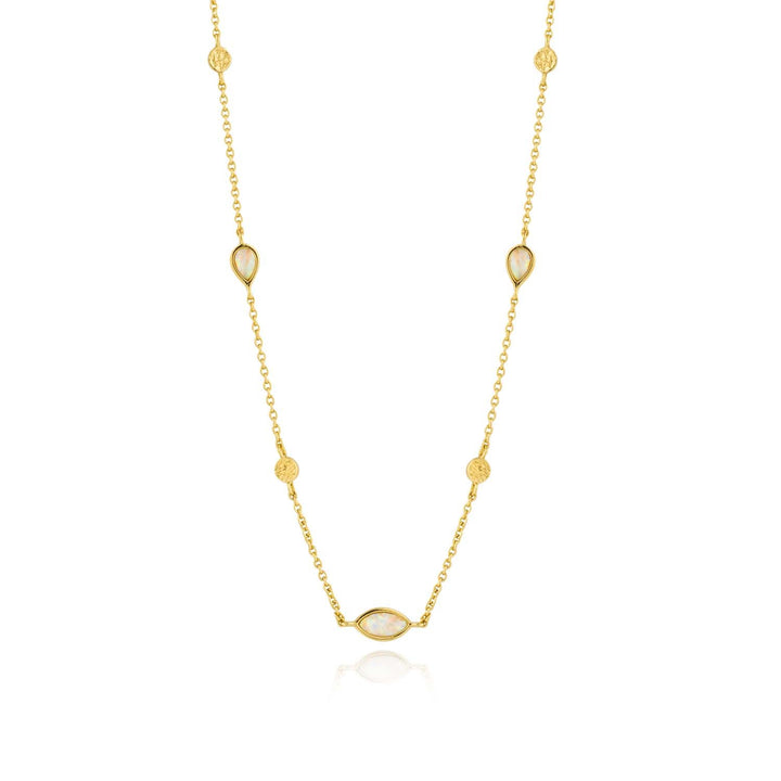 Ania Haie Opal Colour Necklace - Gold