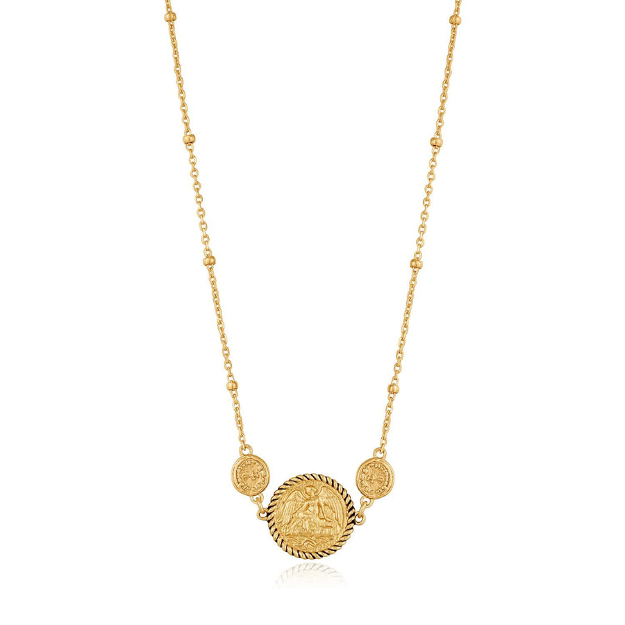 Ania Haie Winged Goddess Necklace  - Gold