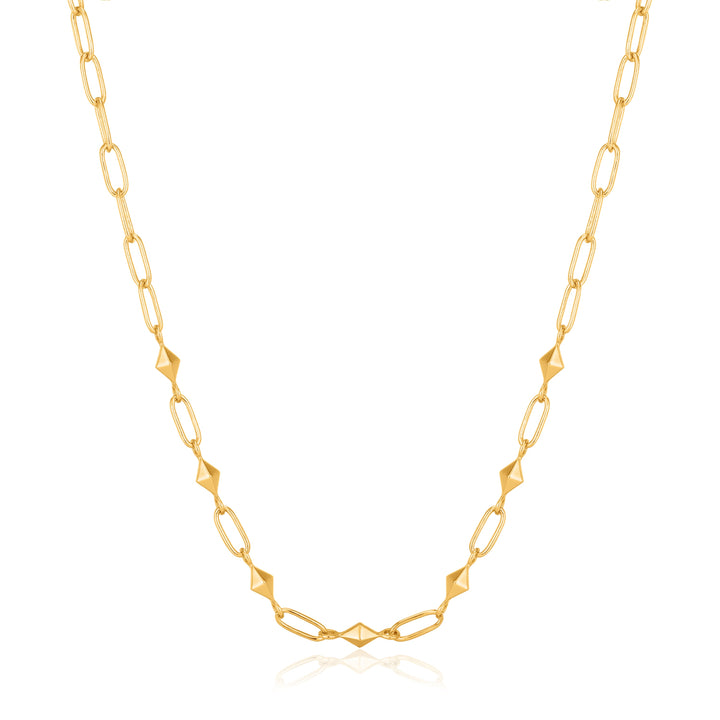 Ania Haie Gold Heavy Spike Necklace