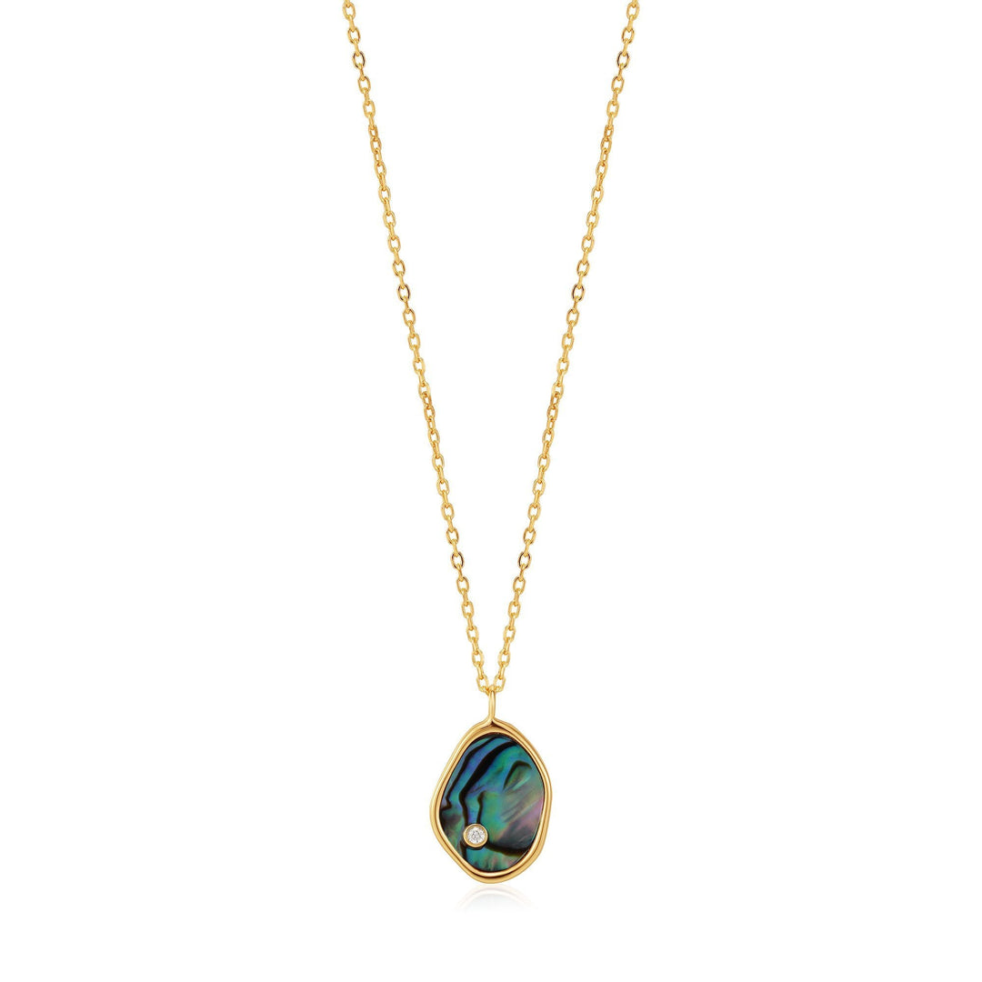 Ania Haie Gold Tidal Abalone Necklace | The Jewellery Boutique